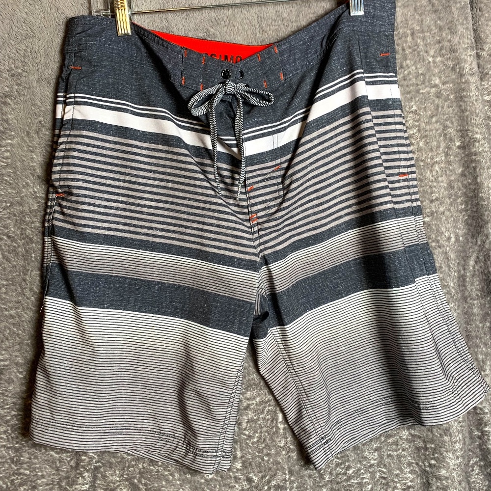 Mossimo supply grey board shorts swim in like new condition size 36